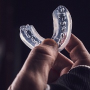 Mouthguard to protect dental implants in Atlanta