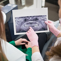 Patient seeking dental checkup in Buckhead