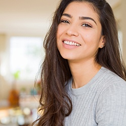 Young woman smiling in Buckhead